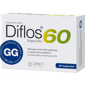 Diflos 60, kapsułki, 20 szt. - zdjęcie produktu