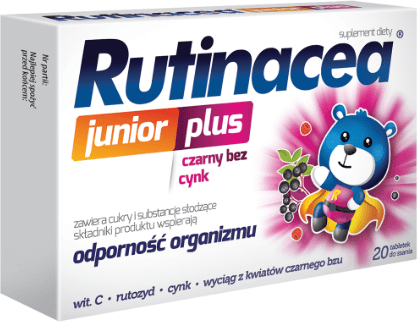 Rutinacea Junior Plus, tabletki do ssania, 20 szt.