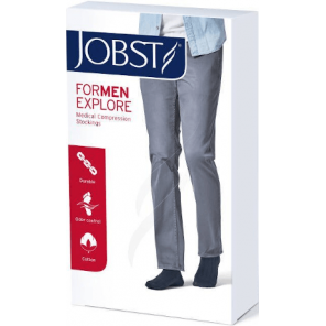 JOBST Explore For Men, podkolanówki CCL1, granatowe, rozmiar 4, 1 para - zdjęcie produktu