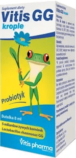 Vitis GG, probiotyk, krople, 8 ml