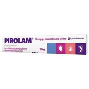 Pirolam 10 mg/ g, zawiesina na skórę, 20 g - zdjęcie produktu