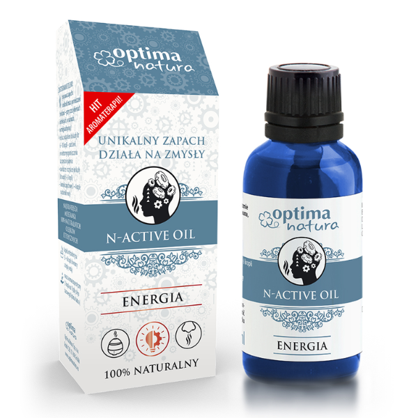 Optima Natura, N-Active Oil Energia, olejek eteryczny, 20 ml