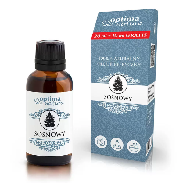 Optima Natura, naturalny olejek eteryczny, sosnowy, 30 ml 