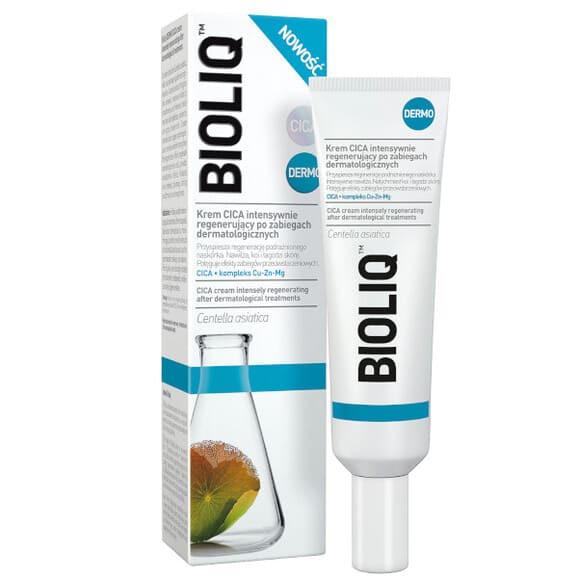 Bioliq Dermo, krem CICA intensywnie regenerujący po zabiegach dermatologicznych, 30 ml Bioliq Dermo, krem CICA intensywnie regenerujący po zabiegach dermatologicznych, 30 ml - zdjęcie produktu