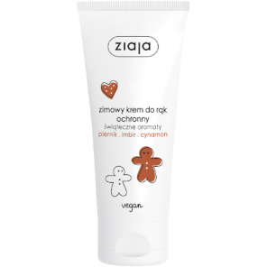 Ziaja Świąteczne Aromaty, zimowy krem do rąk ochronny piernik imbir cynamon, 50 ml - zdjęcie produktu