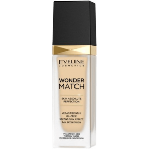 Podkład dopasowujący się do cery Eveline Wonder Match, 05 LIGHT PORCELAIN, 30 ml - zdjęcie produktu