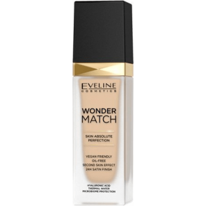 Podkład dopasowujący się do cery Eveline Wonder Match, 10 LIGHT VANILLA, 30 ml - zdjęcie produktu
