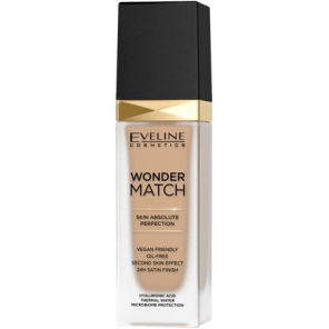 Podkład dopasowujący się do cery Eveline Wonder Match, 30 COOL BEIGE, 30 ml - zdjęcie produktu