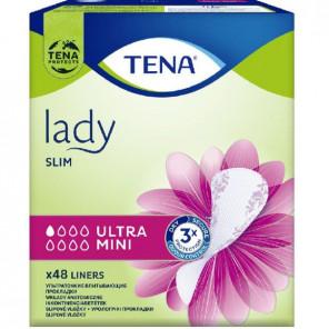 Tena Lady Slim Ultra Mini, wkładki higieniczne, 48 szt. - zdjęcie produktu