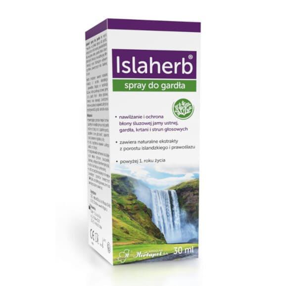 Islaherb, spray do gardła, 30 ml Islaherb, spray do gardła, 30 ml - zdjęcie produktu