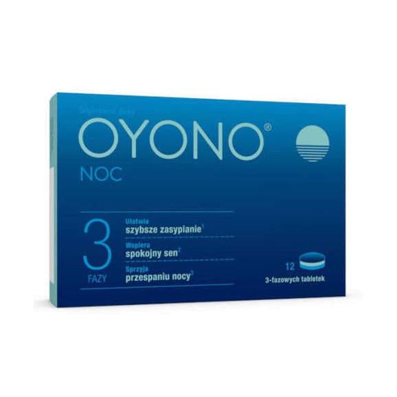 Oyono Noc, tabletki, 12 szt. Oyono Noc, tabletki, 12 szt. - zdjęcie produktu