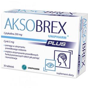 Aksobrex Unipharm Plus, 30 tabletek - zdjęcie produktu