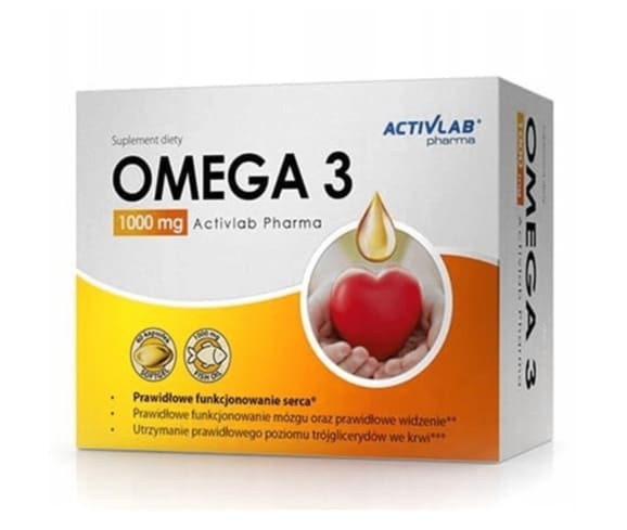 Activlab Pharma, Omega 3 1000 mg, kapsułki, 60 szt.
