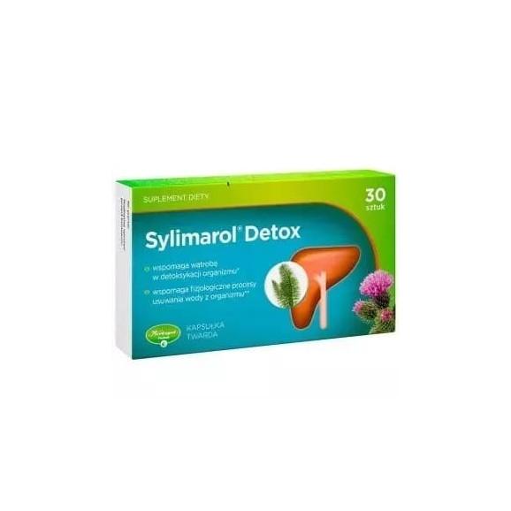 Sylimarol Detox, kapsułki twarde, 30 szt. Sylimarol Detox, kapsułki twarde, 30 szt. - zdjęcie produktu