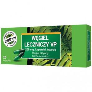 Węgiel leczniczy VP 200 mg, kapsułki, 20 szt. - zdjęcie produktu