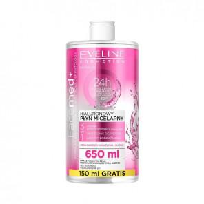 Hialuronowy płyn micelarny Eveline Facemed+, 650 ml - zdjęcie produktu