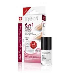 Odżywka do paznokci nadająca kolor Eveline Care&Colour, FRENCH, 5 ml - zdjęcie produktu