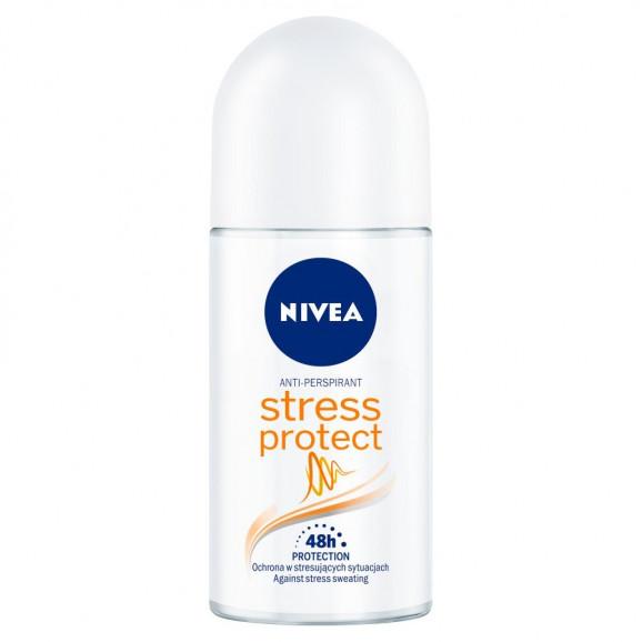 Nivea Stress Protect, antyperspirant, roll on, 50 ml Nivea Stress Protect, antyperspirant, roll on, 50 ml - zdjęcie produktu