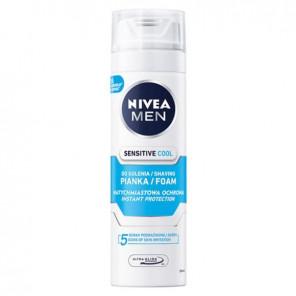 Nivea MEN Sensitive Cool, chłodząca pianka do golenia, 200 ml - zdjęcie produktu