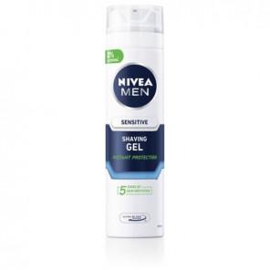 Nivea MEN Sensitive, łagodzący żel do golenia, 200 ml - zdjęcie produktu