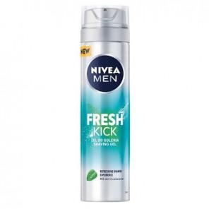 Nivea MEN Fresh Kick, żel do golenia, 200 ml - zdjęcie produktu