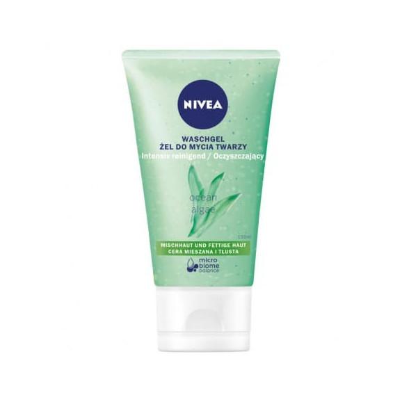 Nivea, oczyszczający żel do mycia twarzy, do cery tłustej i mieszanej, 150 ml Nivea, oczyszczający żel do mycia twarzy, do cery tłustej i mieszanej, 150 ml - zdjęcie produktu