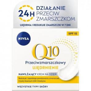 Nivea Q10 Power, przeciwzmarszczkowy krem na dzień, ujędrnienie, SPF15, 50 ml - zdjęcie produktu