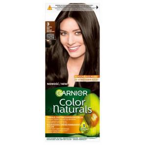 Farba do włosów Garnier Color Naturals, 3 CIEMNY BRĄZ, 1 szt. - zdjęcie produktu