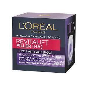L’Oreal Paris Revitalift Filler, krem do twarzy na noc wypełniający zmarszczki, 50ml - zdjęcie produktu