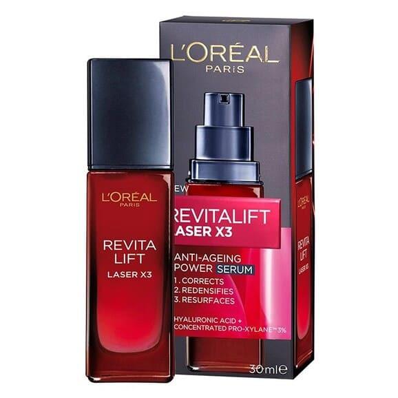 L'Oreal Paris Revitalift Laser X3, serum regenerujące, 30 ml L'Oreal Paris Revitalift Laser X3, serum regenerujące, 30 ml - zdjęcie produktu
