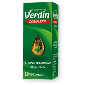 Verdin Complexx, krople, trawienne, 40 ml - zdjęcie produktu