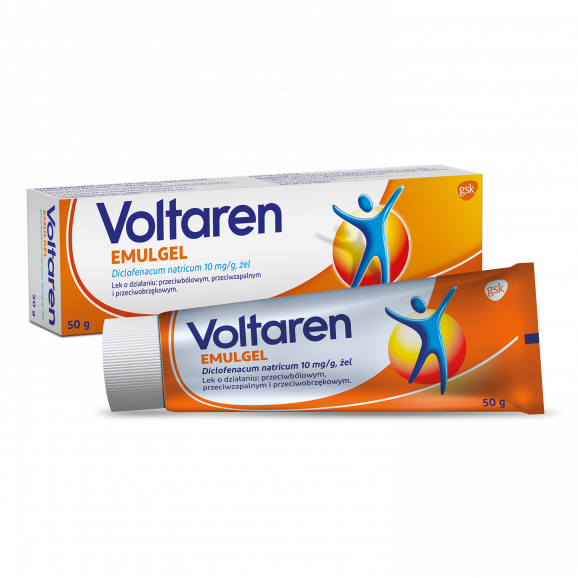 Voltaren Emulgel 1%, 10 mg / g, żel, 50 g Voltaren Emulgel 1%, 10 mg / g, żel, 50 g - zdjęcie produktu