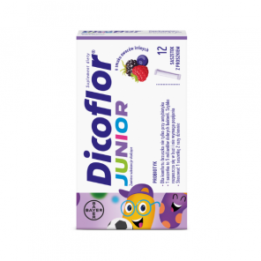 Dicoflor Junior, proszek w saszetkach, 12 szt. - zdjęcie produktu