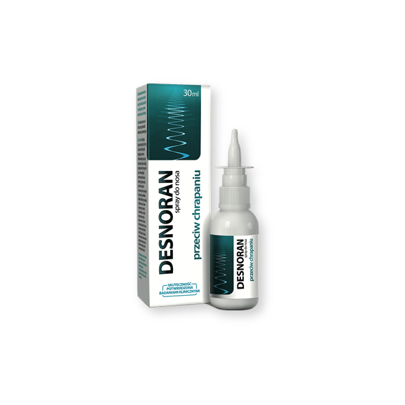 Desnoran, spray do nosa przeciw chrapaniu, 30 ml Desnoran, spray do nosa przeciw chrapaniu, 30 ml - zdjęcie produktu