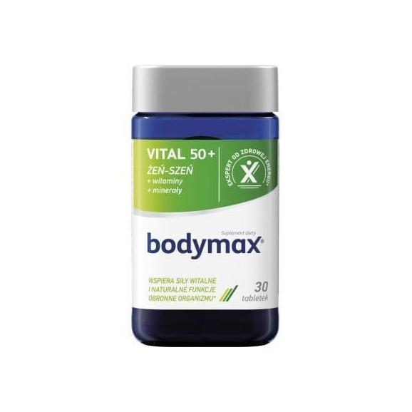 Bodymax Vital 50+, tabletki, 30 szt. Bodymax Vital 50+, tabletki, 30 szt. - zdjęcie produktu