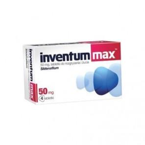 Inventum Max, 50 mg, tabletki, 4 szt. - zdjęcie produktu
