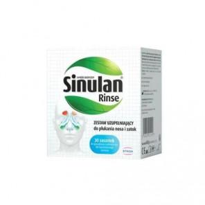Sinulan Rinse, zestaw uzupełniający do płukania nosa i zatok, saszetki, 30 szt. - zdjęcie produktu