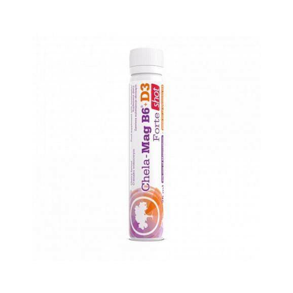 Olimp Chela-Mag B6+D3 Forte, shot, 25 ml Olimp Chela-Mag B6+D3 Forte, shot, 25 ml - zdjęcie produktu
