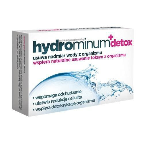 Hydrominum + Detox, tabletki, 30 szt.