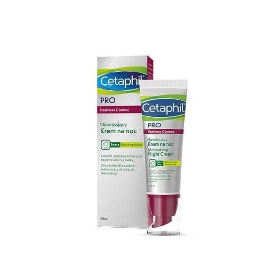 Cetaphil PRO Redness Control, krem na noc, cera naczynkowa, 50 ml Cetaphil PRO Redness Control, krem na noc, cera naczynkowa, 50 ml - zdjęcie produktu