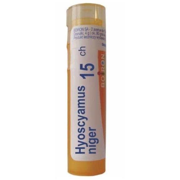 Boiron Hyoscyamus Niger, 15 CH, granulki, 4 g Boiron Hyoscyamus Niger, 15 CH, granulki, 4 g - zdjęcie produktu