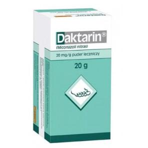Daktarin, puder leczniczy 20 mg/g, 20 g - zdjęcie produktu