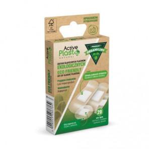 Active Plast Natural, zestaw plastrów ekologicznych, 20 szt. - zdjęcie produktu