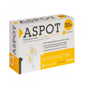 Aspot, potas z magnezem, tabletki, 60 szt. - zdjęcie produktu