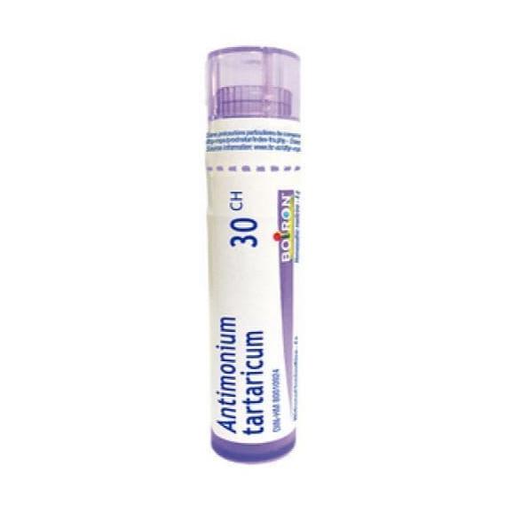 Boiron Antimonium tartaricum, 30 CH, granulki, 4 g Boiron Antimonium tartaricum, 30 CH, granulki, 4 g - zdjęcie produktu