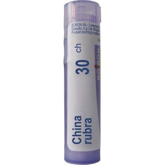 Boiron China Rubra, 30 CH, granulki, 4 g Boiron China Rubra, 30 CH, granulki, 4 g - zdjęcie produktu