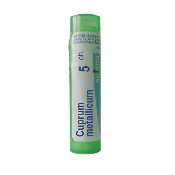Boiron Cuprum Metallicum, 5 CH, granulki, 4 g Boiron Cuprum Metallicum, 5 CH, granulki, 4 g - zdjęcie produktu