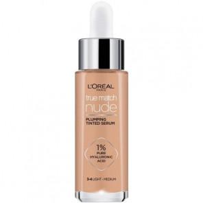 Serum w podkładzie L'Oreal Paris True Match, 3-4 LIGHT MEDIUM, 30 ml - zdjęcie produktu