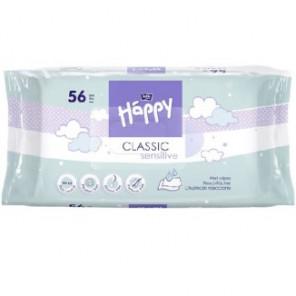 Bella Baby Happy Classic Sensitive, chusteczki z aloesem, 56 szt. - zdjęcie produktu