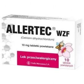 Allertec WZF, 10 mg, tabletki powlekane, 10 szt. - zdjęcie produktu